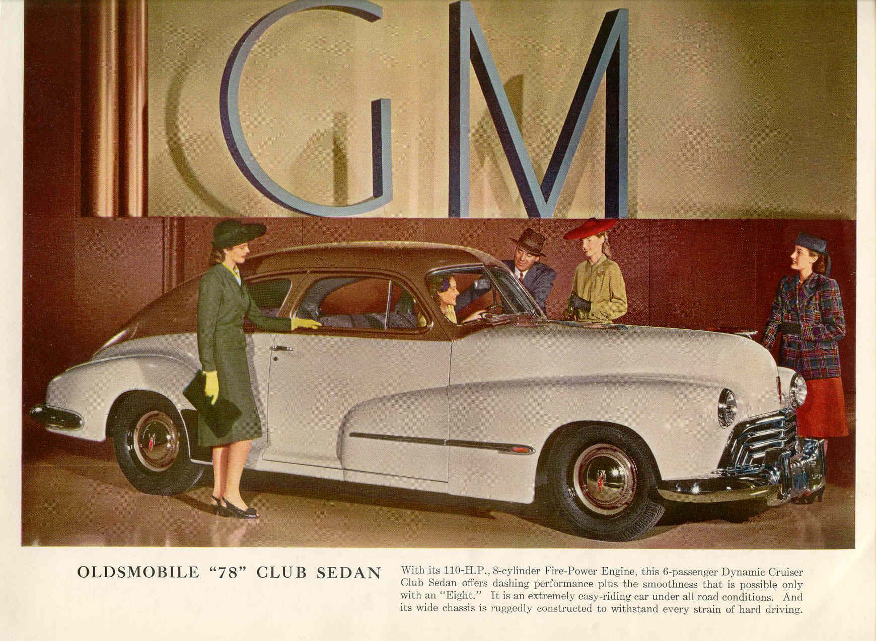 1946 Oldsmobile Motor Cars Brochure Page 8